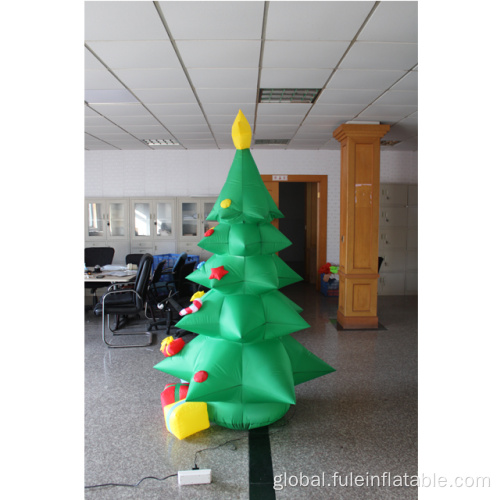 Blow Up Christmas Tree Decorations Hot outdoor inflatable Christmas Tree Presents Manufactory